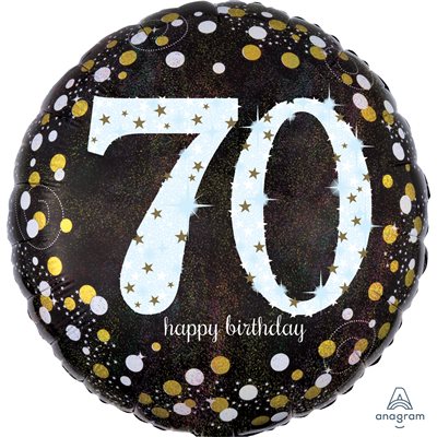M.18'' SPARKLING BIRTHDAY 70 M.18'' SPARKLING BIRTHDAY 70