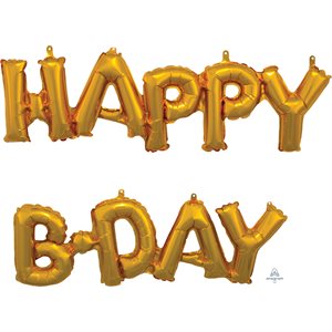 M.30'' HAPPY BDAY OR