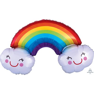 M.37'' RAINBOW WITH CLOUDS H / S