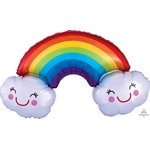 M.37'' RAINBOW WITH CLOUDS H / S