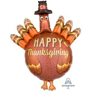 38'' M.THANKSGIVING PILGRIM TURKEY H / S