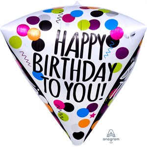 M.15'' HBD BLACK & WHITE DIAMONDZ