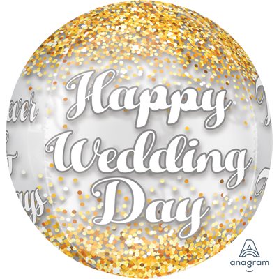 M.15'' WEDDING CONFETTI ORBZ