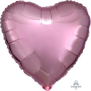 18''M. ROSE GOLD HEART