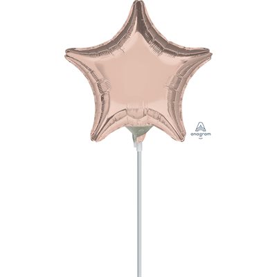 9''M. ROSE GOLD STAR