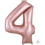 M.34'' CHIFFRE 4 ROSE GOLD H / S