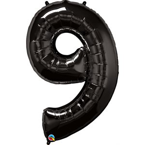 34'' M.NUMBER 9 BLACK QTX