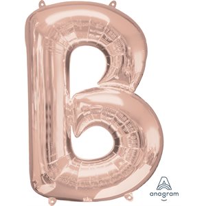 34''M. A LETTER ROSE GOLD H / S