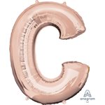 34''M. C LETTER ROSE GOLD H / S