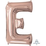 34''M. E LETTER ROSE GOLD H / S