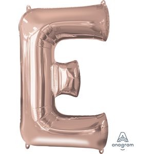34''M. E LETTER ROSE GOLD H / S