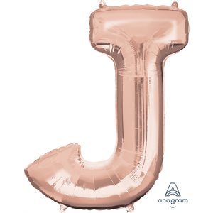 34''M. J LETTER ROSE GOLD H / S