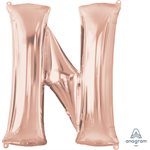 34'' M.N LETTER ROSE GOLD H / S