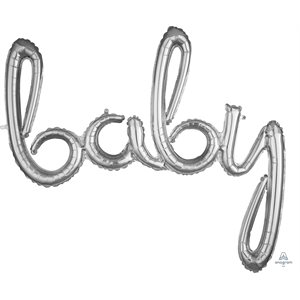 M.39'' BABY SCRIPT ARGENT
