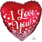 M.18'' I LOVE YOU AVEC COEUR ROSE GOLD
