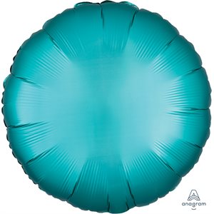 M.18'' ROND SATIN LUXE JADE