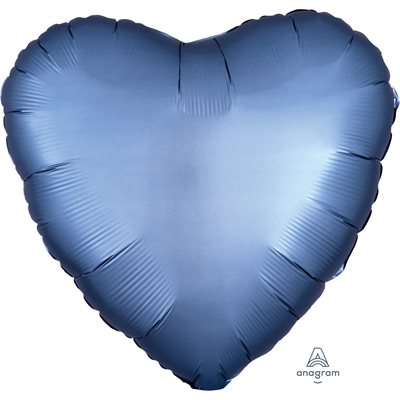 M.18'' COEUR STEEL BLUE SATIN M.18'' COEUR STEEL BLUE SATIN