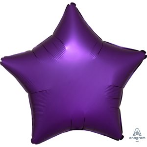 19'' M. PURPLE ROYAL SATIN STAR