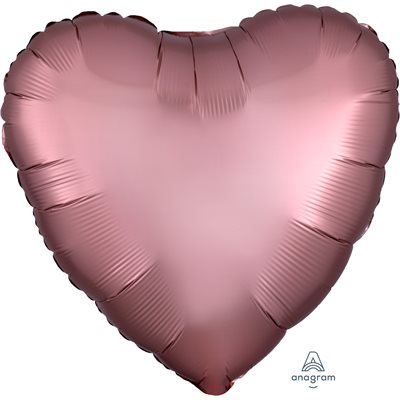 M.18'' COEUR ROSE COPPER SATIN M.18'' COEUR ROSE COPPER SATIN