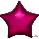 M.19'' ETOILE POMEGRANATE SATIN