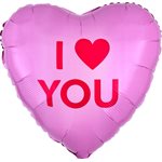 M.18'' I HEART YOU CANDY HEART