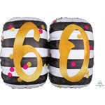 M.25''  CHIFFRE 60 ROSE&OR MILESTONE H / S