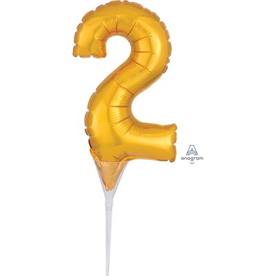 M.6'' CHIFFRE 2 OR