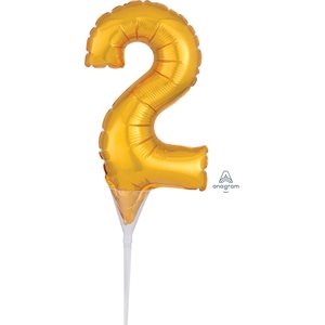 M.6'' CHIFFRE 2 OR