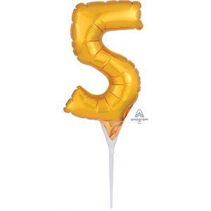 M.6'' CHIFFRE 5 OR