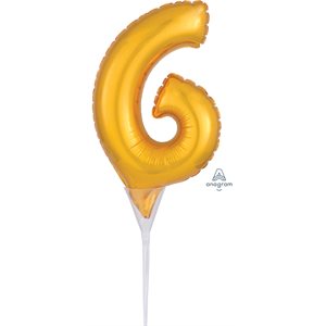 M.6'' CHIFFRE 6 OR