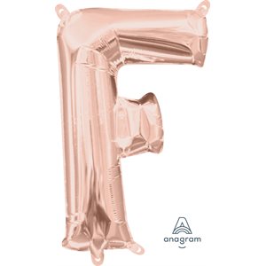 16'' M.LETTER F ROSE GOLD