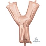M.16'' LETTRE Y ROSE GOLD