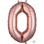 16'' M.NUMBER 0 ROSE GOLD