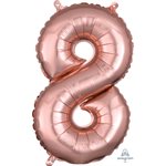 M.16'' CHIFFRE 8 ROSE GOLD