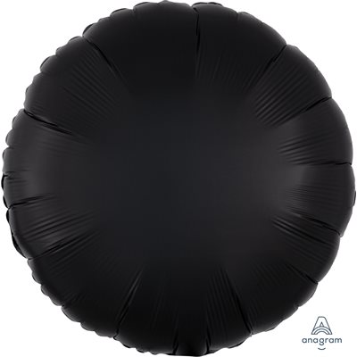 M.18'' ROND NOIR SATIN LUXE M.18'' ROND NOIR SATIN LUXE
