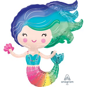 29'' M.COLORFUL MERMAID H / S
