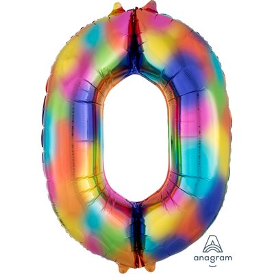 35'' M.NUMBER 0 RAINBOW SPLASH H / S