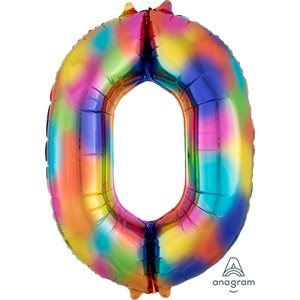 35'' M.NUMBER 0 RAINBOW SPLASH H / S