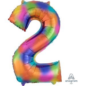 35''M.NUMBER 2 RAINBOW SPLASH H / S