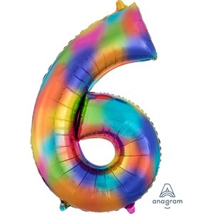 35'' M.NUMBER 6 RAINBOW SPLASH H / S