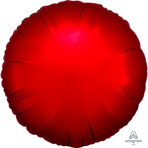 M.18'' ROND SANGRIA SATIN LUXE