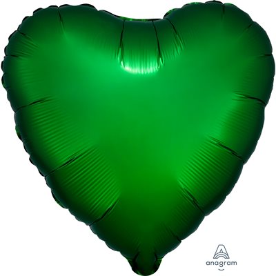M.18'' COEUR EMERAUDE SATIN LUXE M.18'' COEUR EMERAUDE SATIN LUXE