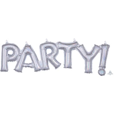 M.33'' PARTY HOLOGRAPHIQUE