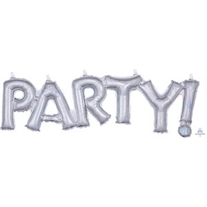 M.33'' PARTY HOLOGRAPHIQUE