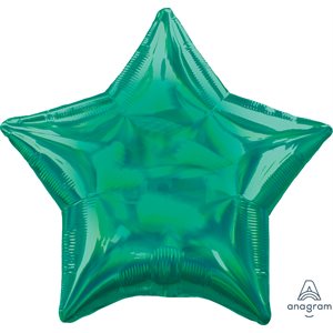 M.19'' ETOILE VERT IRIDESCENT