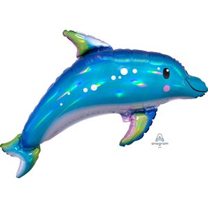 29''M.IRIDESCENT BLUE DOLPHIN H / S