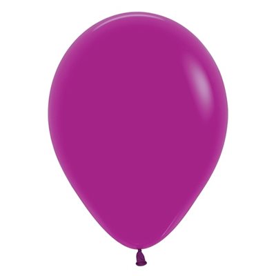 "11"" Fashion Purple Orchid Round (50pcs)"
