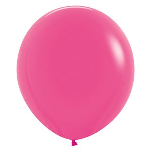 "18"" Neon Fuchsia Round (25pcs)"