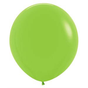 "18"" Neon Green Round (25pcs)"