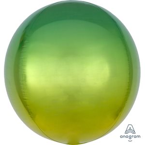 15''M.OMBRÉ ORBZ YELLOW&GREEN